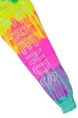 Make Friends Tie-Dye Hoodie