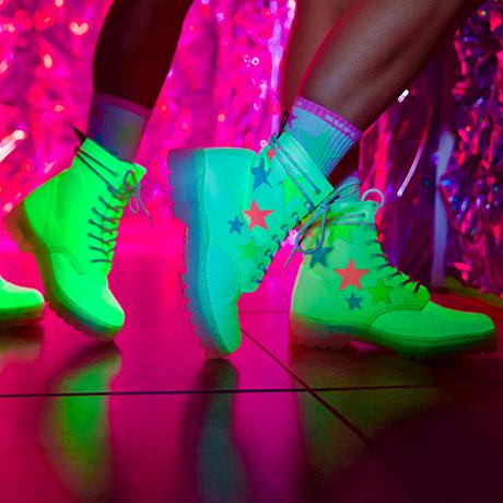 Festy Besty Super-Air Glow Combat Boots